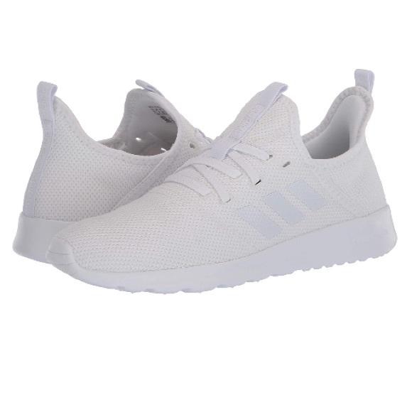 adidas cloudfoam pure white
